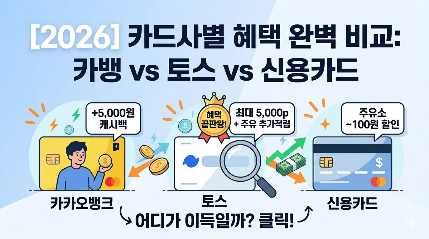 카드사별혜택완벽비교